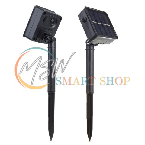 Solarne lampki LED Maclean, 2,4m długościi, 144 diody LED, 8 sopli RGB, tryb opadających sopli, bateria Li 800mAh, MCE412 Solarne lampki LED Maclean, 2,4m długościi, 144 diody LED, 8 sopli RGB, tryb opadających sopli, bateria Li 800mAh, MCE412