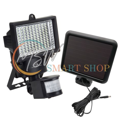Solarny naświetlacz LED z czujnikiem ruchu Maclean Energy IP44, 6W, 360lm, 6000K zimna biała, akumulator Li-ion 2400 mAh, 5,5V D Solarny naświetlacz LED z czujnikiem ruchu Maclean Energy IP44, 6W, 360lm, 6000K zimna biała, akumulator Li-ion 2400 mAh, 5,5V D