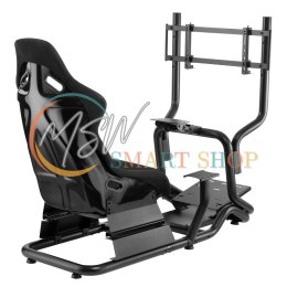 Stojak z fotelem na kierownicę wyścigową NanoRS, max. 130kg, max 50