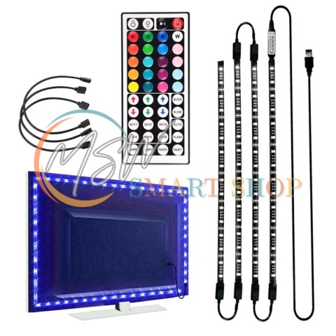 ZD4D Podświetlenie tv led rgb 4x50cm