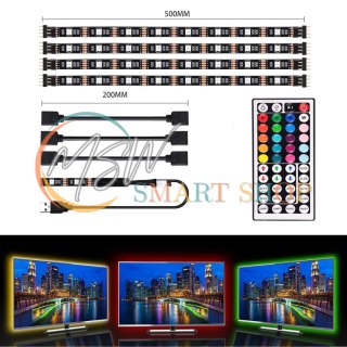 ZD4D Podświetlenie tv led rgb 4x50cm