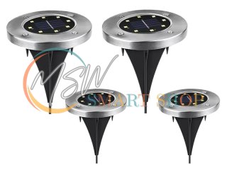 ZD50J Ogrodowa lampa solarna 8led zestaw 4szt
