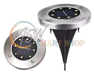 ZD50J Ogrodowa lampa solarna 8led zestaw 4szt