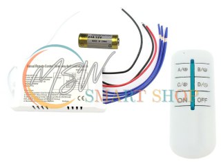 AG132B Bezprz. wł/wył 230v 4 kanały