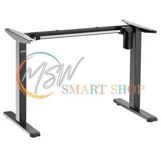 Biurko elektryczne z pojedynczym silnikiem Ergo Office, do pracy w pozycji stojącej, max. 80kg, max. wys. 1160mm, ER-443