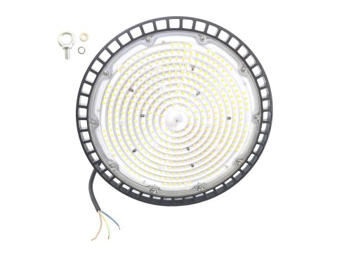 Lampa przemysłowa led ip65 200w high bay ufo 24 000lm 4000k neutralna Lampa przemysłowa led ip65 200w high bay ufo 24 000lm 4000k neutralna