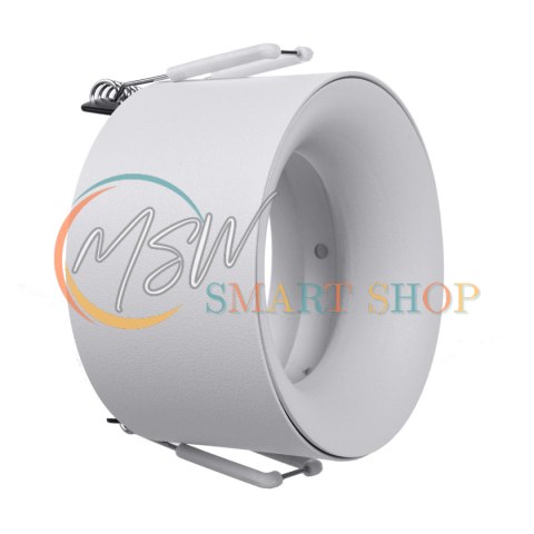 Oprawa podtynkowa / tuba Maclean, punktowa, okrągła, aluminiowa, GU5.3, 70x40mm, kolor biały, MCE457 W/W Oprawa podtynkowa / tuba Maclean, punktowa, okrągła, aluminiowa, GU5.3, 70x40mm, kolor biały, MCE457 W/W