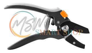Sekator kowadełkowy 200 mm, zakres do 18 mm, regulowany rozstaw