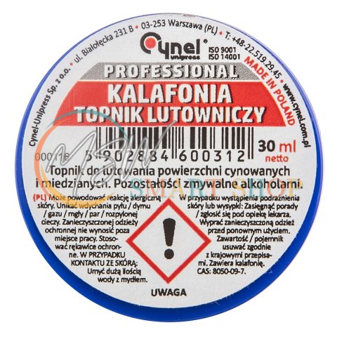 Zestaw do lutowania miękkiego, lut i kalafonia Zestaw do lutowania miękkiego, lut i kalafonia