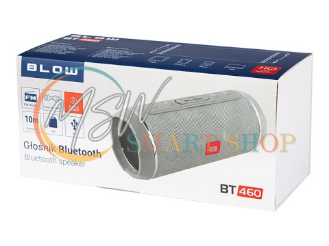 30-326# Głośnik bluetooth bt460 szary 30-326# Głośnik bluetooth bt460 szary