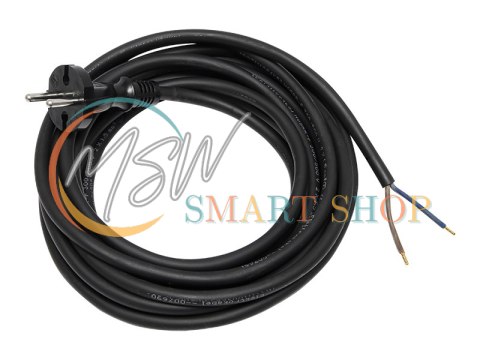 3075# Przyłącze s-8 5,0m 2x1,5 do elektronarządzi guma 3075# Przyłącze s-8 5,0m 2x1,5 do elektronarządzi guma