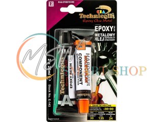 3384# Klej epoxydowy metalowy 2x20ml technicqll