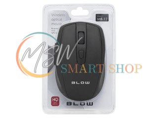 84-006# Mysz optyczna bezprzewodowa blow mb-12 czarna
