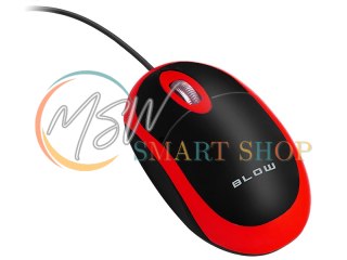 84-011# Mysz optyczna blow mp-20 usb czerwona