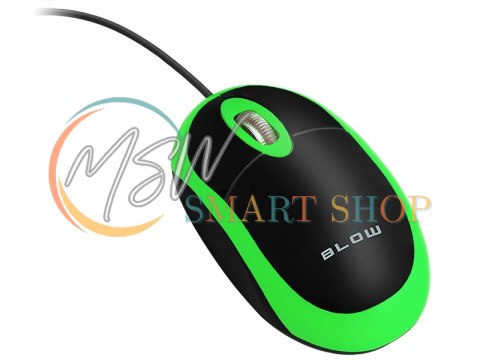 84-016# Mysz optyczna blow mp-20 usb zielona 84-016# Mysz optyczna blow mp-20 usb zielona