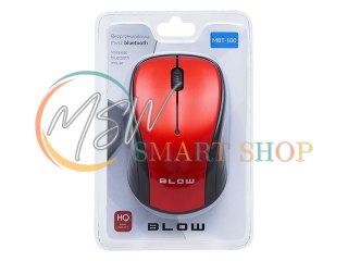 84-023# Mysz bluetooth blow mbt-100 czerwona