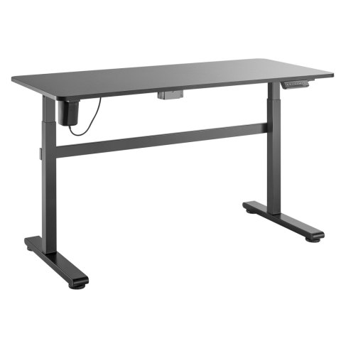 Biurko elektryczne Ergo Office, regulacja wys, szary, max wys 118cm 50 kg - z blatem do pracy stojąco siedzącej, ER-434 Biurko elektryczne Ergo Office, regulacja wys, szary, max wys 118cm 50 kg - z blatem do pracy stojąco siedzącej, ER-434