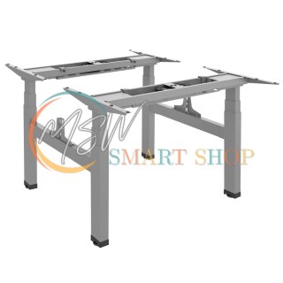 Biurko elektryczne podwójne regulacja wys. Ergo Office, max wys 128cm, max 125kg x2, bez blatu do pracy stojąco siedzącej (2 czę