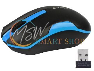 Mysz A4TECH V-TRACK G3-200N-1 Black+Blue WRLS