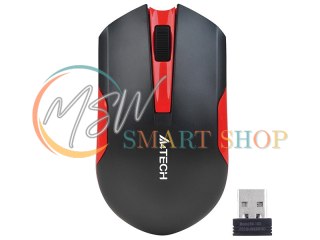 Mysz A4TECH V-TRACK G3-200N-1 Black+Red WRLS