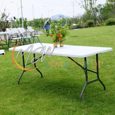 Stół cateringowy/ogrodowy 180cm GreenBlue, 180x75x74cm, HDPE, max. 200kg, GB370