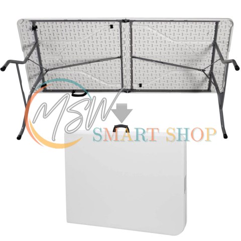 Stół cateringowy/ogrodowy 180cm GreenBlue, 180x75x74cm, HDPE, max. 200kg, GB370