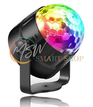 ZS48 Projektor kula disco led rgb