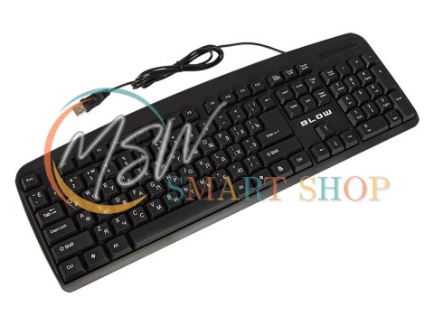 84-208# Klawiatura ukraińska rosyjska blow kp-104 usb pl cyrylica 84-208# Klawiatura ukraińska rosyjska blow kp-104 usb pl cyrylica