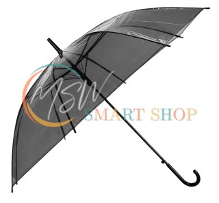 BQ13G Parasol przezroczysty czarny
