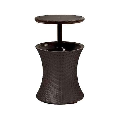 Barek ogrodowy Keter Cool Bar Rattan brązowy Barek ogrodowy Keter Cool Bar Rattan brązowy