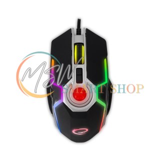 EGM701 Esperanza mysz przewod. gaming led rgb 8d opt. usb mangora