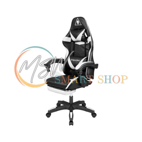 Fotel gamingowy Kruger&Matz GX-150 Czarno-biały