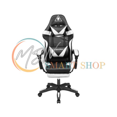Fotel gamingowy Kruger&Matz GX-150 Czarno-biały