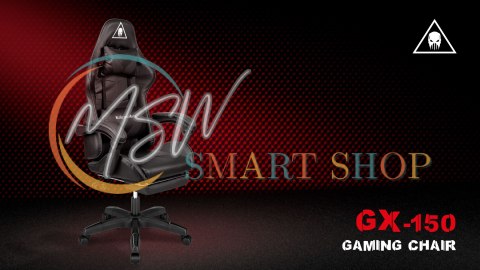 Fotel gamingowy Kruger&Matz GX-150 Czarno-biały