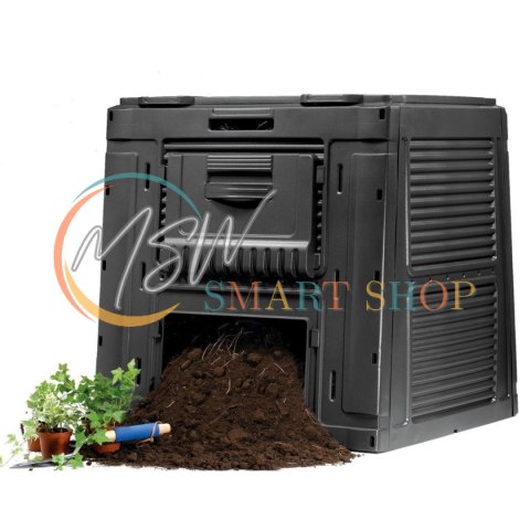 Kompostownik z podstawką Keter E-composter 470L czarny Kompostownik z podstawką Keter E-composter 470L czarny