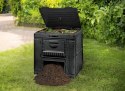 Kompostownik z podstawką Keter E-composter 470L czarny