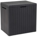 Skrzynia ogrodowa Keter City Storage Box 113L grafitowa