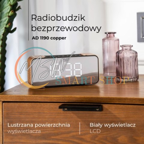 AD 1190 copper Radiobudzik bezprzewodowy AD 1190 copper Radiobudzik bezprzewodowy
