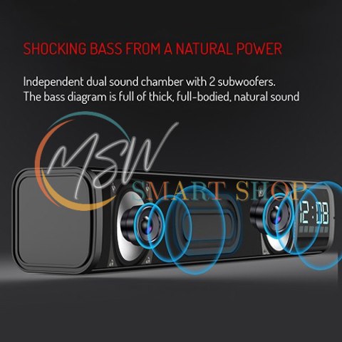 AD 1191 Głośnik soundbar z budzikiem AD 1191 Głośnik soundbar z budzikiem