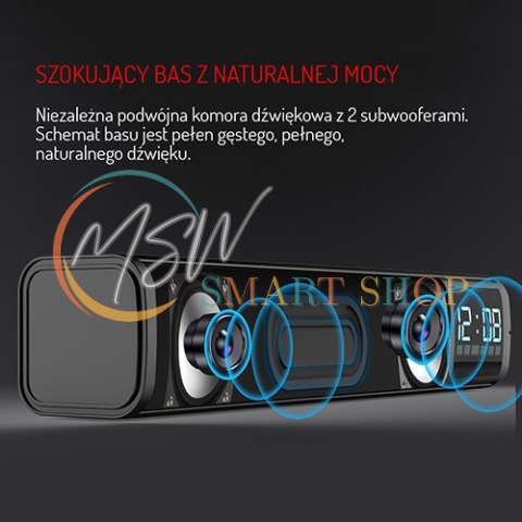 AD 1191 Głośnik soundbar z budzikiem AD 1191 Głośnik soundbar z budzikiem