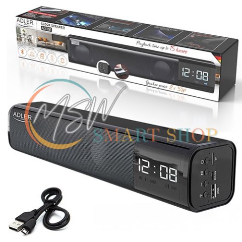 AD 1191 Głośnik soundbar z budzikiem AD 1191 Głośnik soundbar z budzikiem