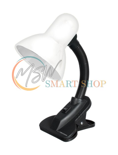 ELD106W Esperanza lampka biurkowa e27 procyon biała ELD106W Esperanza lampka biurkowa e27 procyon biała
