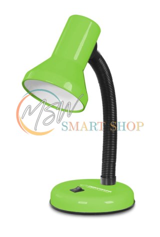 ELD108G Esperanza lampka biurkowa e27 altair zielona