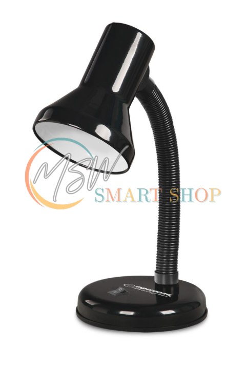 ELD108K Esperanza lampka biurkowa e27 altair czarna ELD108K Esperanza lampka biurkowa e27 altair czarna