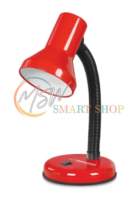 ELD108R Esperanza lampka biurkowa e27 altair czerwona ELD108R Esperanza lampka biurkowa e27 altair czerwona