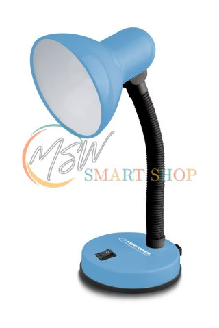 ELD109B Esperanza lampka biurkowa e27 vega niebieska