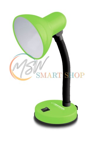 ELD109G Esperanza lampka biurkowa e27 vega zielona