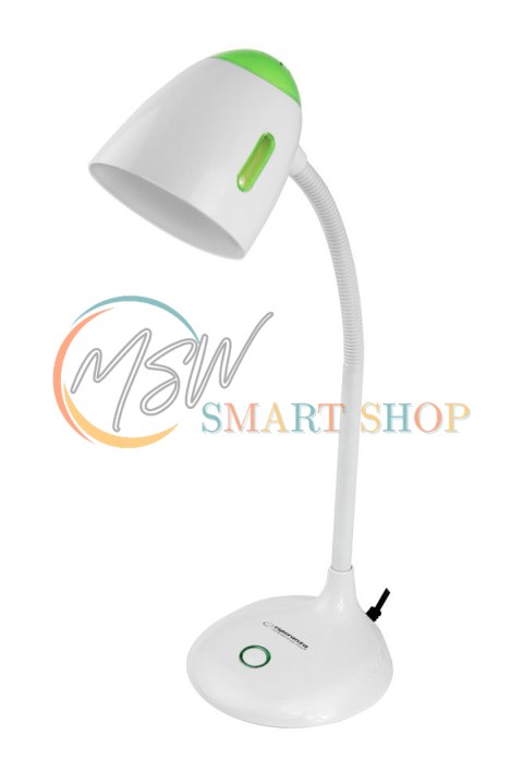 ELD110G Esperanza lampka biurkowa e27 electra zielona ELD110G Esperanza lampka biurkowa e27 electra zielona