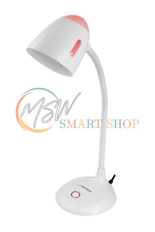 ELD110R Esperanza lampka biurkowa e27 electra czerwona