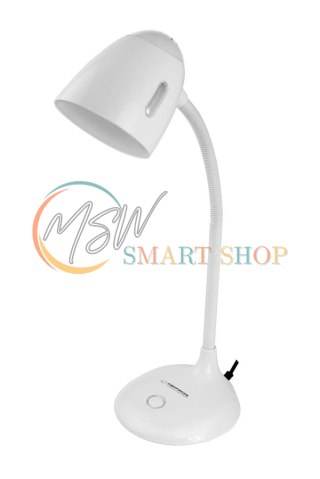 ELD110W Esperanza lampka biurkowa e27 electra biała